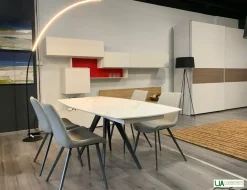 Sale Tavolo ellittico in ceramica Vortice di in Offerta Outlet Tavoli