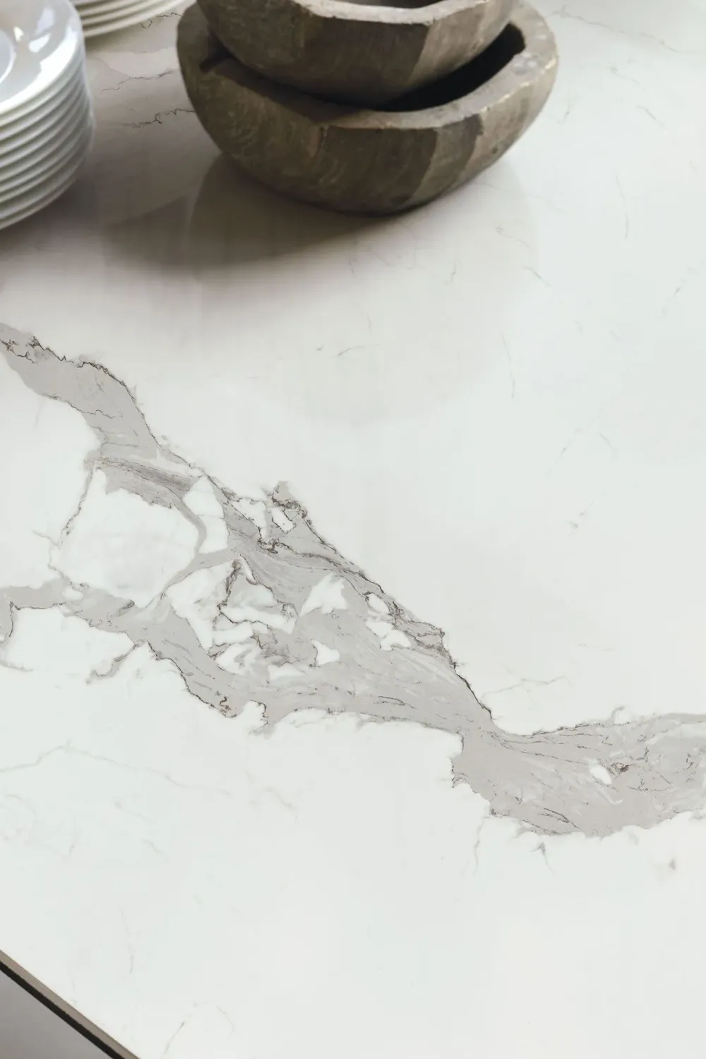 Sale Tavolo ellittico in ceramica Vortice di in Offerta Outlet Tavoli