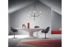 Tavolo ellittico Tavolo fenice by piero bottoni 1936 di a prezzo riservato^Zanotta Clearance