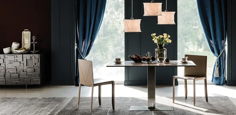 Cattelan Italia Tavolo Elvis Keramik in ceramica fisso.- Tavoli