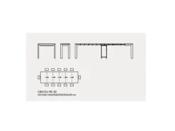 Outlet Tavolo Eminence a prezzo ribassato 35% Tavoli