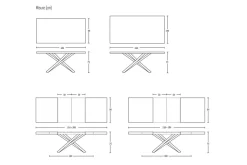Altacom Tavolo Fahrenheit in OFFERTA OUTLET- Tavoli