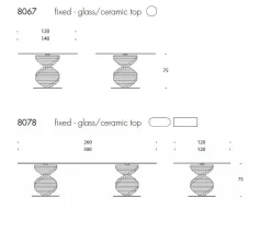 Tavolo Firenze a prezzo ribassato^Tonin Casa Best