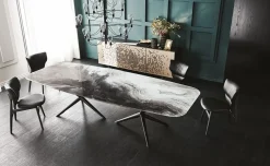 Tavolo fisso Atlantis crystalart^Cattelan Italia