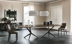 Tavolo fisso Atlantis crystalart^Cattelan Italia