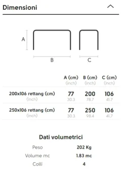 Md work Tavolo fisso New york mj c.- Tavoli