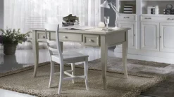 Artigianale Tavolo fisso Scrivania country scontata del 40% a prezzo ribassato- Tavoli