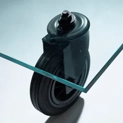 Fontana Arte Tavolo con ruote, stile design, prezzi imbattibili.- Tavolini