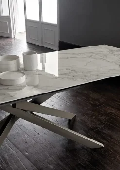 Tavolo Boston keramic lucido PREZZI OUTLET^Friulsedie