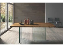 Outlet Tavolo Ghost in legno Allungabile scontato 50% Tavoli