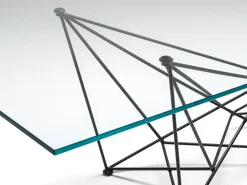 Cattelan Italia Tavolo Gordon Cattelan in vetro Fisso- Tavoli