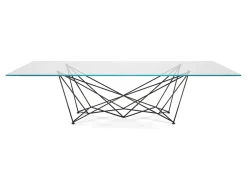 Cattelan Italia Tavolo Gordon Cattelan in vetro Fisso- Tavoli