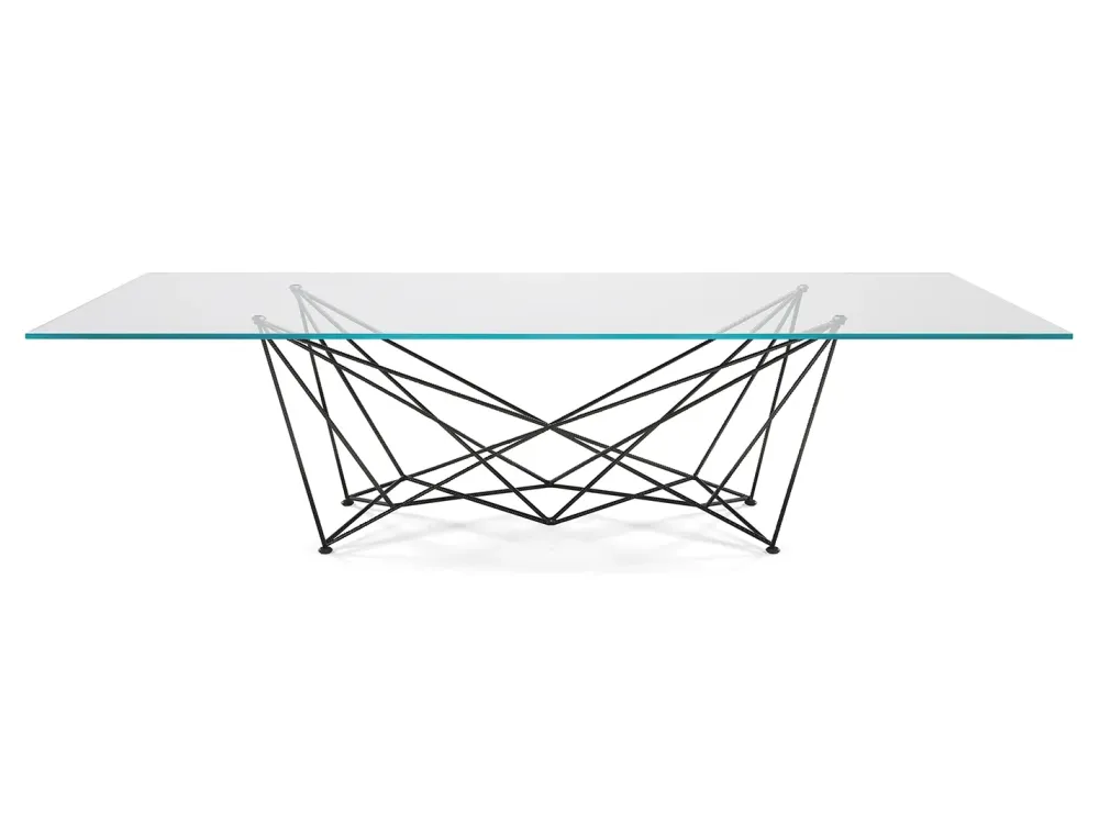 Cattelan Italia Tavolo Gordon Cattelan in vetro Fisso- Tavoli