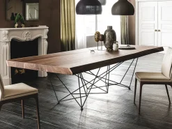 Cattelan Italia Tavolo Gordon Cattelan in vetro Fisso- Tavoli