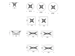 Cattelan Italia Tavolo Gordon Cattelan in vetro Fisso- Tavoli