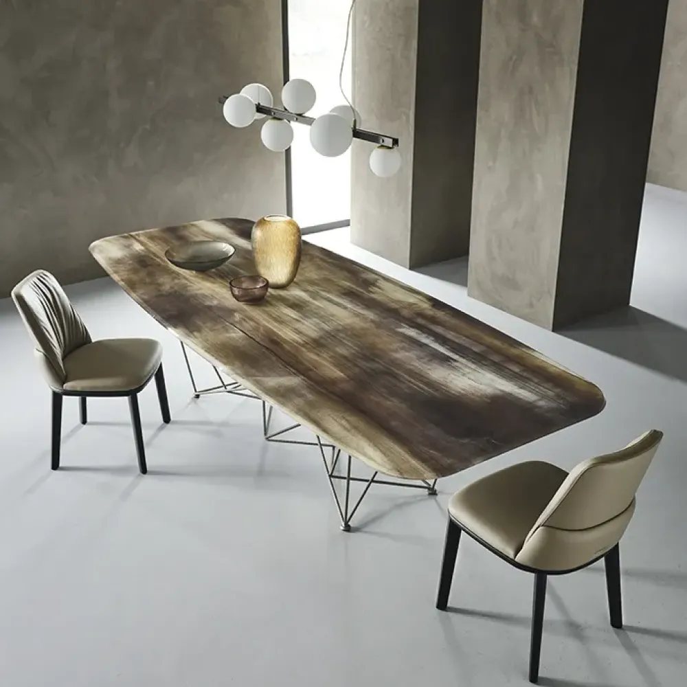 Cattelan Italia Tavolo Gordon Crystalart di in Offerta Outlet- Tavoli