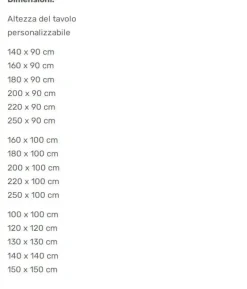 Tavolo Havana a prezzo ribassato^Pizzolato New