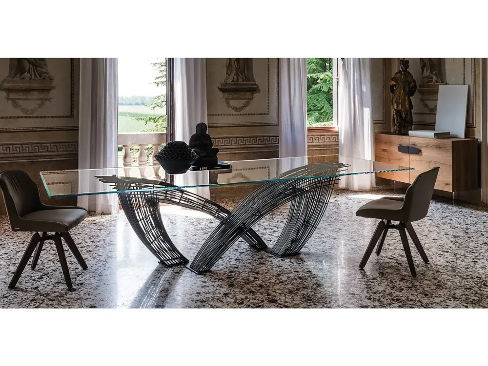 Cattelan Italia Tavolo Hystrix in OFFERTA OUTLET -30%- Tavoli