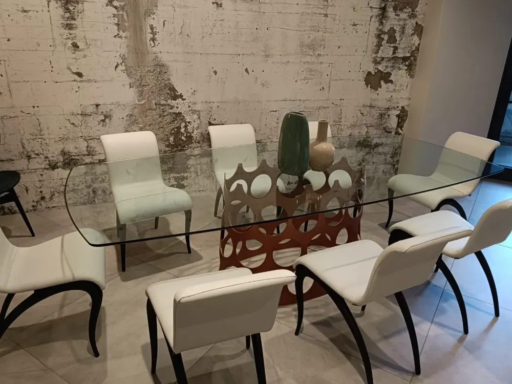 Online Tavolo in altri materiali ellittico Jean a prezzo ribassato Tavoli