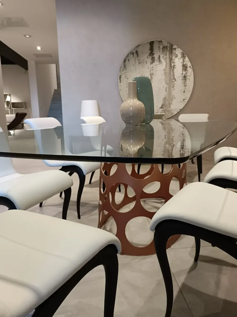 Online Tavolo in altri materiali ellittico Jean a prezzo ribassato Tavoli