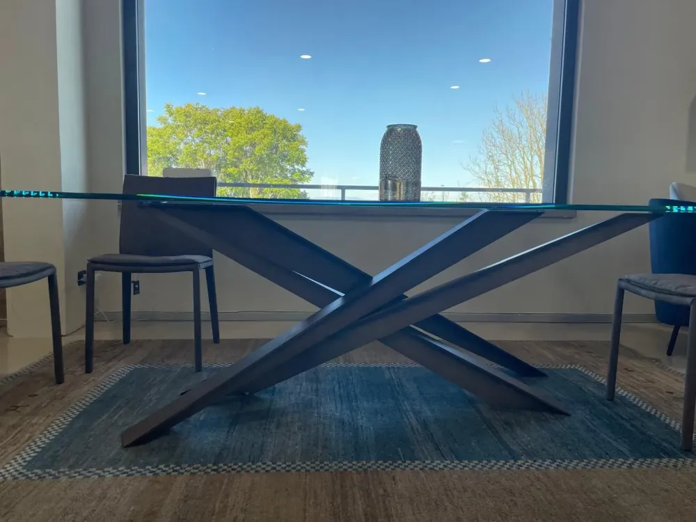 Tavolo in altri materiali rettangolare Lancer in offerta outlet^Cattelan Italia