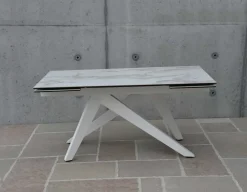 Collezione esclusiva Tavolo in altri materiali rettangolare Tavolo allungabile in offerta outlet- Tavoli