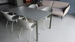 Tavolo in altri materiali rettangolare Thin-k 170 x 90 - elefhantino in offerta outlet^Kristalia Hot