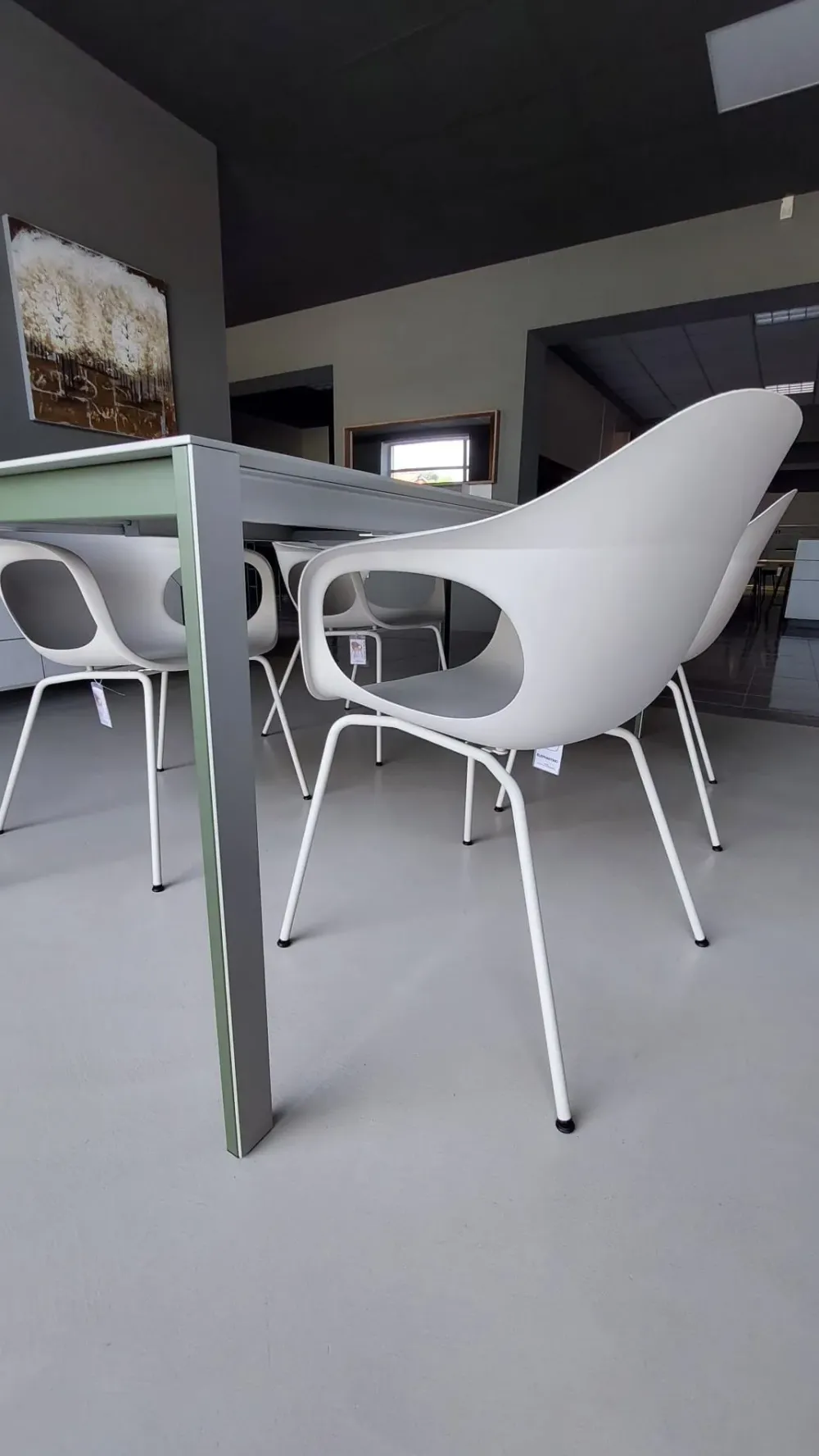 Tavolo in altri materiali rettangolare Thin-k 170 x 90 - elefhantino in offerta outlet^Kristalia Hot