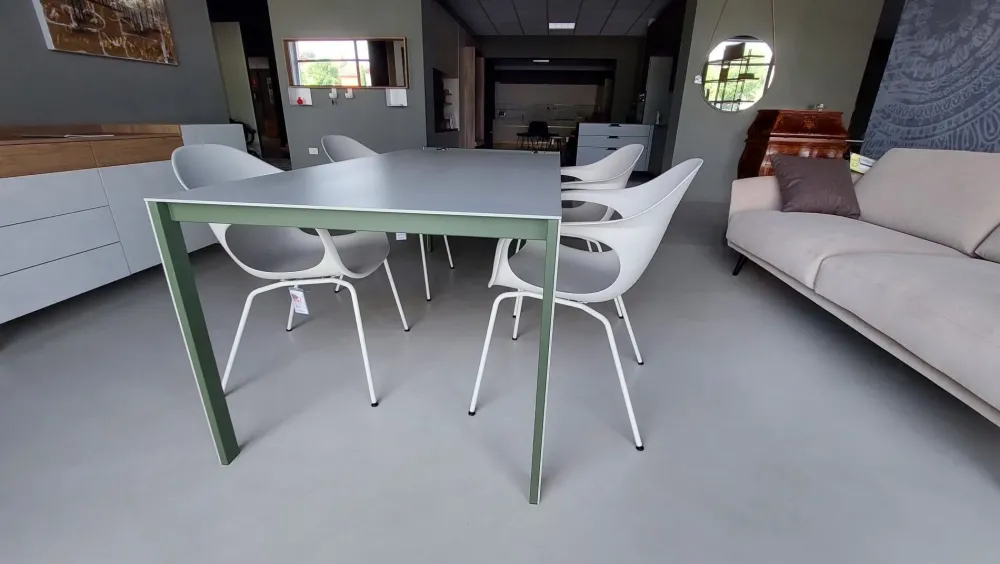 Tavolo in altri materiali rettangolare Thin-k 170 x 90 - elefhantino in offerta outlet^Kristalia Hot