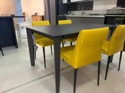 Tavolo in altri materiali rettangolare Cruz a prezzo ribassato^Bontempi Discount