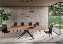 Ozzio Tavolo in altri materiali rettangolare 4x4 allungabile legno a prezzo scontato- Tavoli