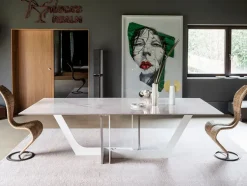 Devina Nais Tavolo in ceramica rettangolare Manhattan glass a prezzo ribassato- Tavoli