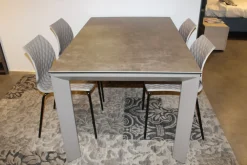 Tavolo in ceramica rettangolare Ceramique a prezzo scontato^La Seggiola New