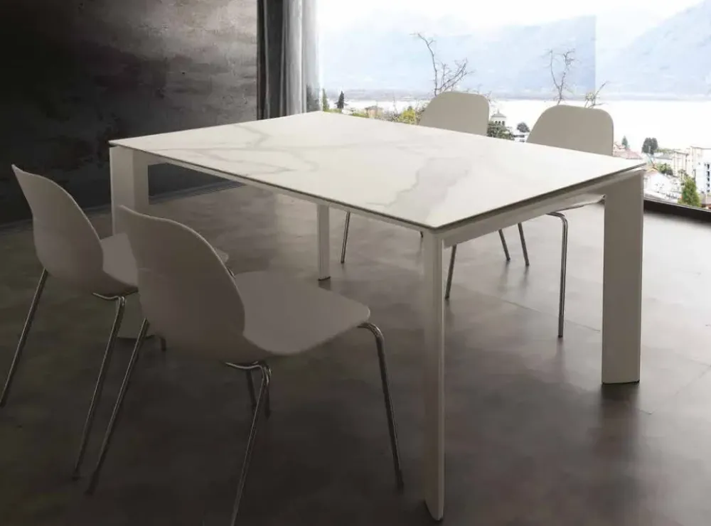 Hot Tavolo in ceramica rettangolare Micha in offerta outlet Tavoli