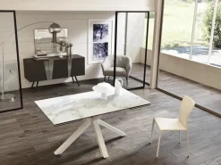 Tavolo in ceramica rettangolare Ceramico marmo a prezzo scontato^Cucine Store Hot