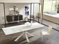 Tavolo in ceramica rettangolare Ceramico marmo a prezzo scontato^Cucine Store Hot