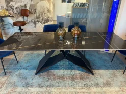 Tavolo in ceramica rettangolare D9055 a prezzo ribassato^Collezione esclusiva Hot