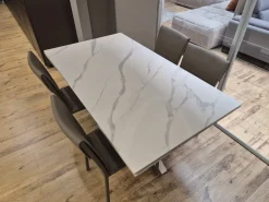 Tavolo in ceramica rettangolare Bilbao in offerta outlet^Artigianale Sale