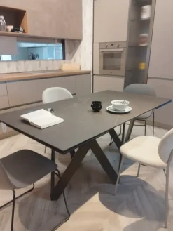 Collezione esclusiva Tavolo in ceramica rettangolare Tavolo cartesio calligaris spedibile   in offerta outlet- Tavoli