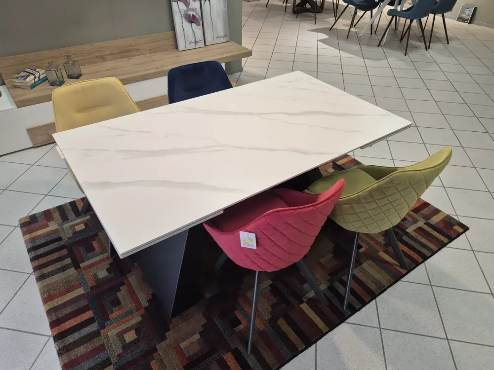 Hot Tavolo in ceramica rettangolare Vermont a prezzo ribassato Tavoli