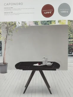 Collezione esclusiva Tavolo in ceramica sagomato Caponord a prezzo scontato- Tavoli