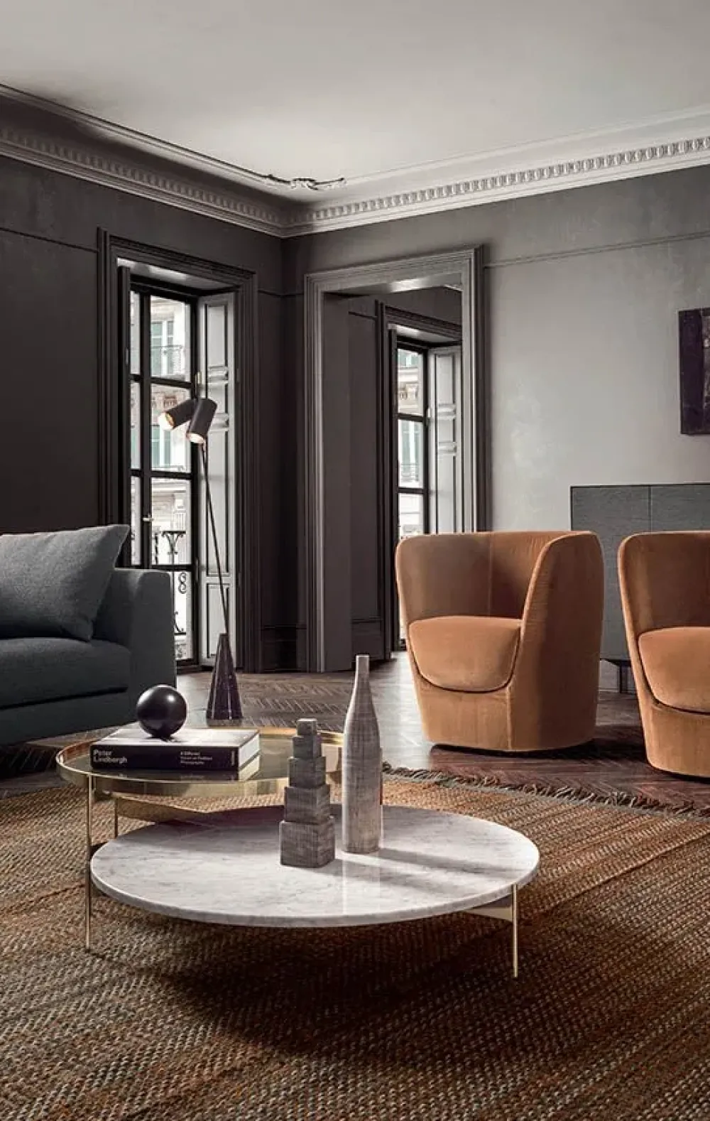 Pianca Tavolo in laccato rotondo Abaco a prezzo ribassato- Tavoli