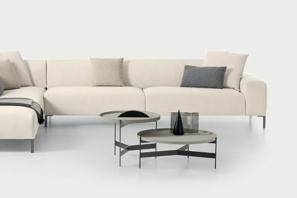 Pianca Tavolo in laccato rotondo Abaco a prezzo ribassato- Tavoli