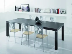 Tavolo in laminato quadrato Bridge 105.105 a prezzo ribassato^Gipi Online