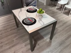Scavolini Tavolo in laminato rettangolare Quadrifoglio a prezzo ribassato- Tavoli