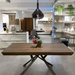 Easyline Tavolo in laminato rettangolare Lungo largo a prezzo scontato- Tavoli