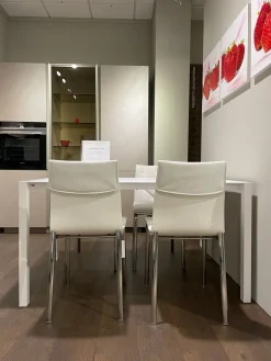 Cattelan Italia Tavolo in laminato rettangolare Pedro in offerta outlet- Tavoli