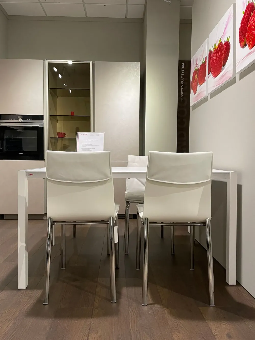 Cattelan Italia Tavolo in laminato rettangolare Pedro in offerta outlet- Tavoli