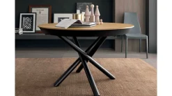 Tavolo in laminato rettangolare Fahrenheit round a prezzo scontato^Altacom Outlet