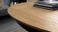 Tavolo in laminato rettangolare Fahrenheit round a prezzo scontato^Altacom Outlet